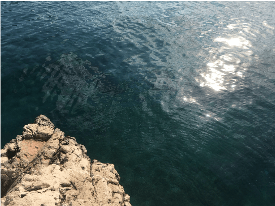 Figure 2: A jump into the deep